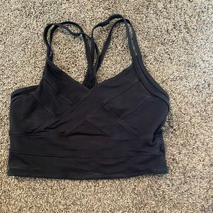 Sports bra crop top